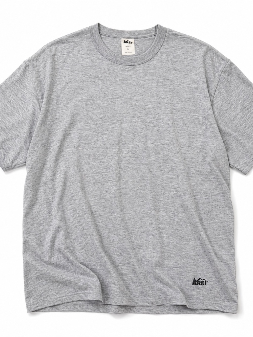 Vintage REI Made in USA Men’s XL Heather Gray T Shirt